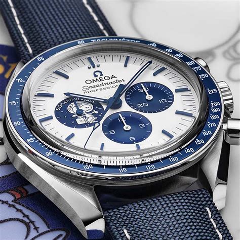 omega silver Snoopy watches